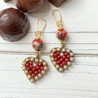 Saint Valentine Earrings