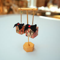 One-of-a-Kind Christmas Present Earrings - Large