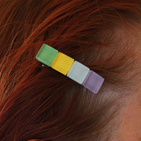 One-of-a-Kind Mosaic Barrettes - Small