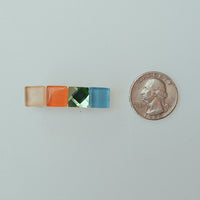 One-of-a-Kind Mosaic Barrettes - Small