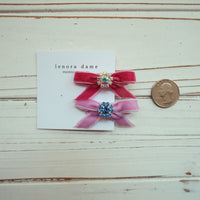 One-of-a-Kind Velvet hair bow