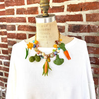 Garden Vegetable Necklace