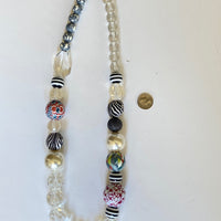 Long Queen Mum Graphic Necklace