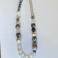 Long Queen Mum Graphic Necklace