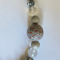 Grayscale Queen Mum Choker Necklace