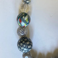 Grayscale Queen Mum Choker Necklace