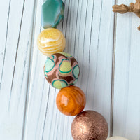 Lenora Dame Fossil Necklace in Neutral