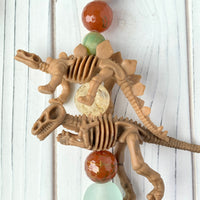 Lenora Dame Fossil Necklace in Neutral