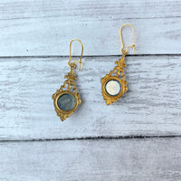 Lenora Dame Polka Dot Earrings - 4 Color Options