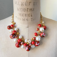 Cloisonne Necklace - 4 Color Options