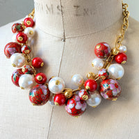 Cloisonne Necklace - 4 Color Options