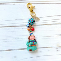 Helene the Garden Gnome Bag Charm