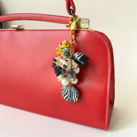 Wood Safari Animal Purse Charm