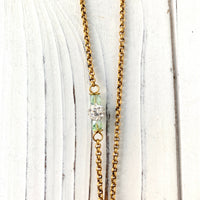 Blue Crane Pendant Necklace