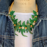 Alligator Earrings