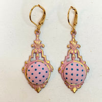 Lenora Dame Polka Dot Earrings - 4 Color Options