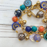 Ammonite Charm Bracelet