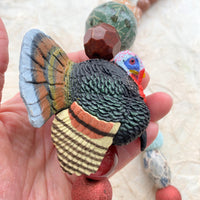 NEW DESIGN Lenora Dame Thanksgiving Turkey Necklace