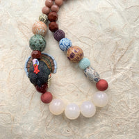 NEW DESIGN Lenora Dame Thanksgiving Turkey Necklace