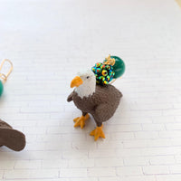 Lenora Dame Game Day Eagles Earrings