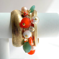 Bracelet stack inspiration. Lenora Dame bracelets.