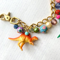 Dinosaur Chain Bag Charm