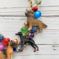 Must Love Dogs Charm Necklace