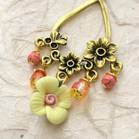 Lemon Drop Chandelier Earrings