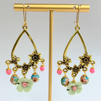 Mint Chandelier Earrings