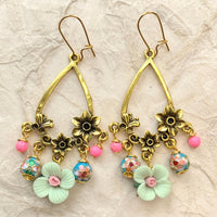 Mint Chandelier Earrings