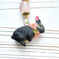Lenora Dame Bunny Bag Charm