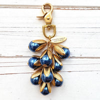 Classic Colorful Pearl Bead Cap Bag Charms - Choice of Colors