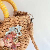 The Siren Straw Handbag - One-of-a-Kind