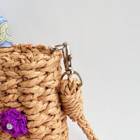 Pear With Me Straw Handbag - One-of-a-Kind