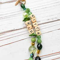 Wickedly Bad Witch Purse Charm