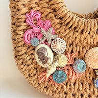 The Siren Straw Handbag - One-of-a-Kind