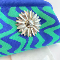 Hazy Daisy Clutch Purse - One-of-a-Kind