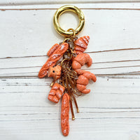 Baguettes and Pastries Bag Charm