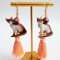 Juniper Cat Earrings