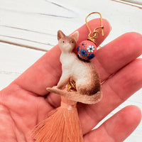 Juniper Cat Earrings