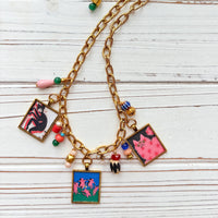 NEW Lenora Dame Crazy Cats Necklace - One-of-a-Kind