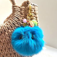 Lenora Dame Plush Monster Bag Charm - 6 Color Options!