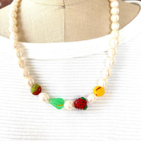 Lenora Dame Pearly Fruit Necklace