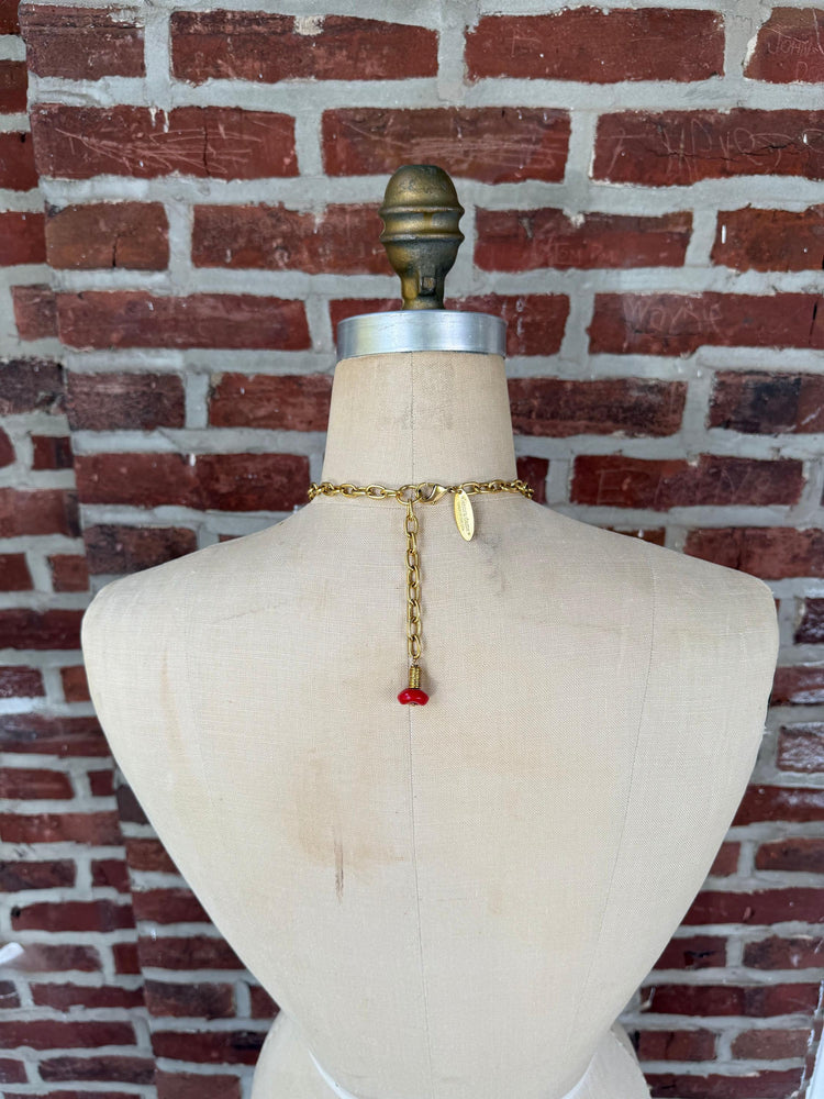 Lenora Dame Kansas City Football Bauble Necklace