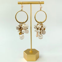 Magnolia Collection Whisper Beaded Chandelier Earrings