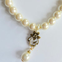 Lenora Dame Princess Pearl Choker Necklace