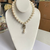 Lenora Dame Princess Pearl Choker Necklace