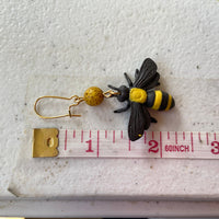 Lenora Dame Honey Bee Earrings