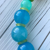 Lenora Dame Neon Dinosaur Necklace