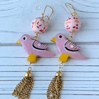 Lenora Dame Birdie Statement Earrings